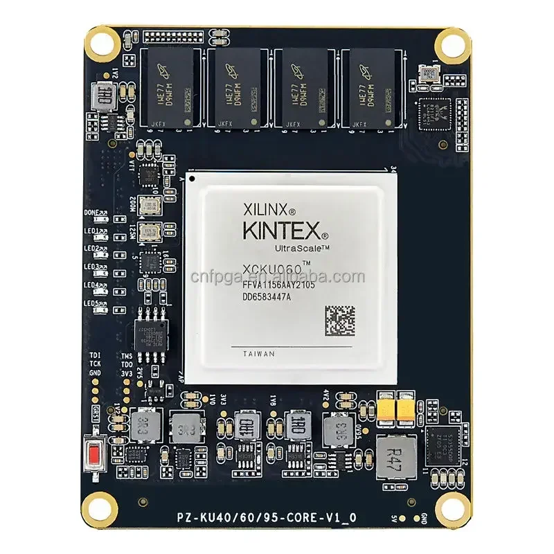 PuZhi PZ-KU060-SOM Xilinx Kintex UltraScale+ XCKU060 Industrial Grade System Module KU060 FPGA Core Board With Loader Fan