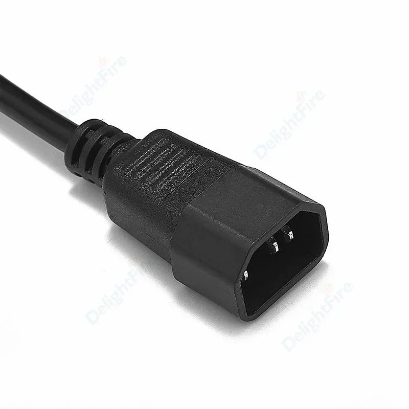 C13 C14 Power Cable 1/1.5/1.8/3/5/10m Male Female AC Power Supply Extension Cord For PDU DMX DJ Stage Light  PC Computer Monitor