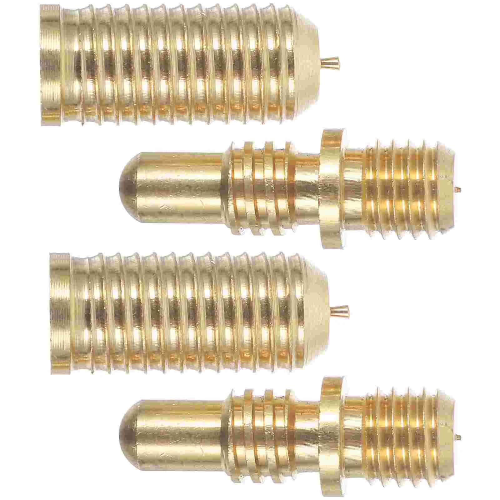 2 Sets Billiard Cue Screws Billiards Accessories and Equipment Adjustable Pool Extension Rod Connector