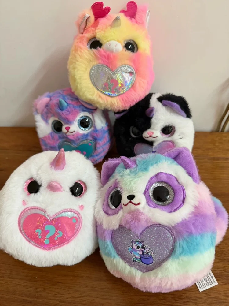 ZURU Rainbocorns Magicorn Surprise Blind Box Collectable Mini Soft Plush Unicorn Over 10 Surprise Accessories Birthday Present