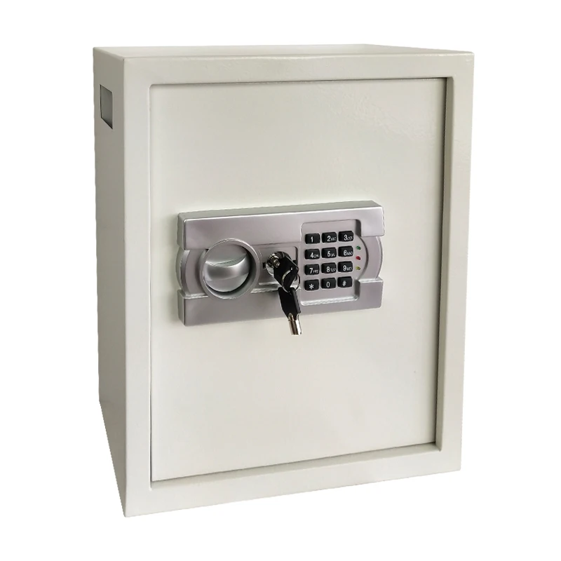 Wall Mounted 100 Key Holder Deposit Storage Safe Box with Digital Code