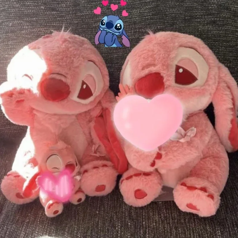 30 CM-80 CM Nuovo Disney Lilo & Stitch Bambola Del Fumetto Sakura Angelo Peluche Cute Anime Morbido Farcito Kawaii Regalo Di Compleanno Per Bambini