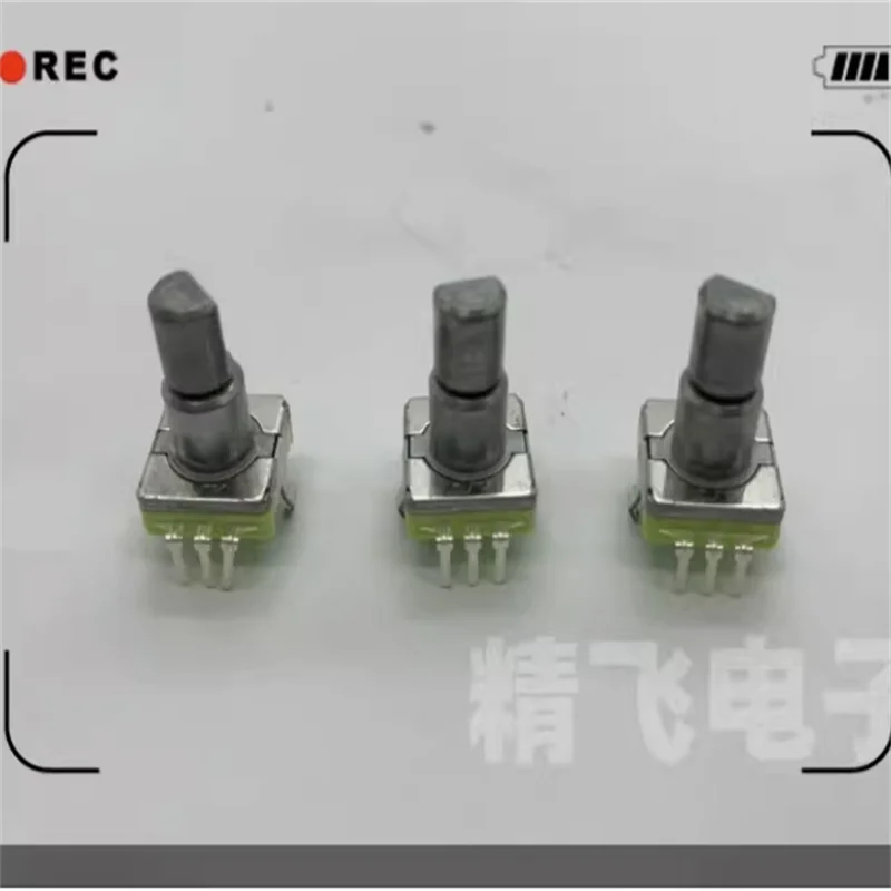 3 PCS EC11 code with switch 18 positioning 9 pulse axis length 15MM