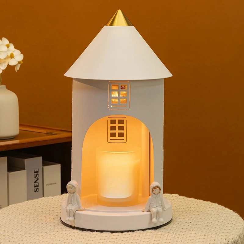 Melting wax lamp, fireless aromatherapy lamp, regular dimming, household bedside atmosphere night light