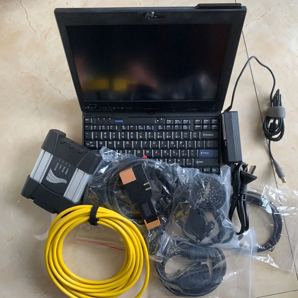 Diagnostic Tool for Bmw Icom Next Laptop X220T Touch Screen i5 CPU Software 1000GB HDD Car Repaire Scanner Windows10