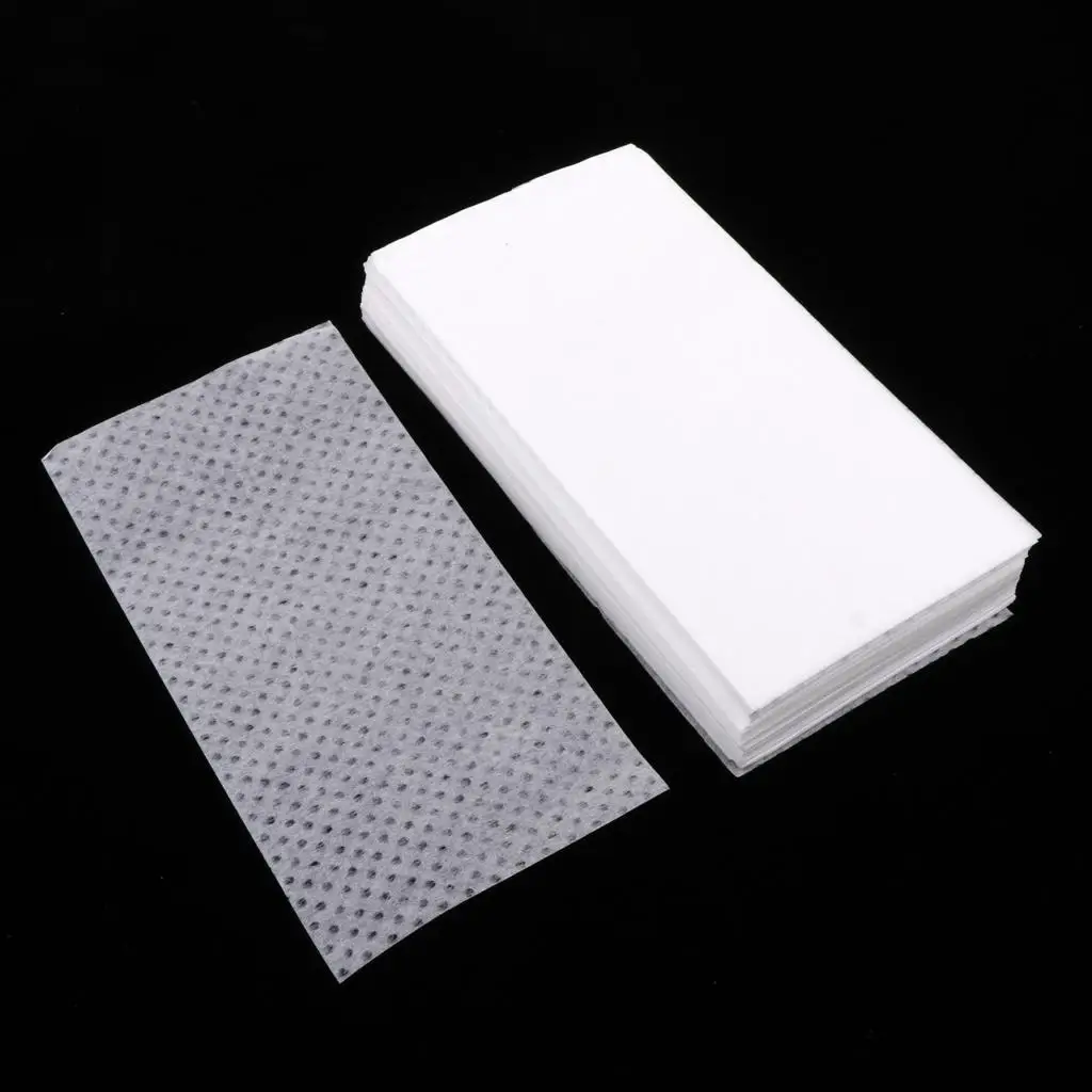 500pcs Home Home DIY Hair Rectangle End Wrap Permanent Paper