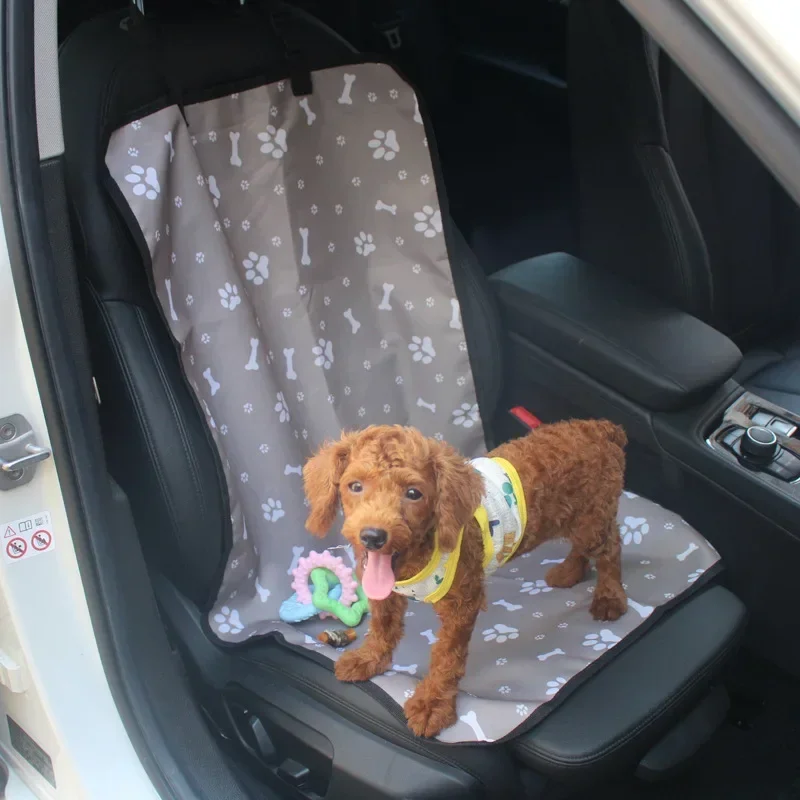 Dog Car Seat Cover Waterproof Pet Cat Carriers Travel Mat Hammock For Small Medium Large Dogs Car Rear Back Protector Safety Pad