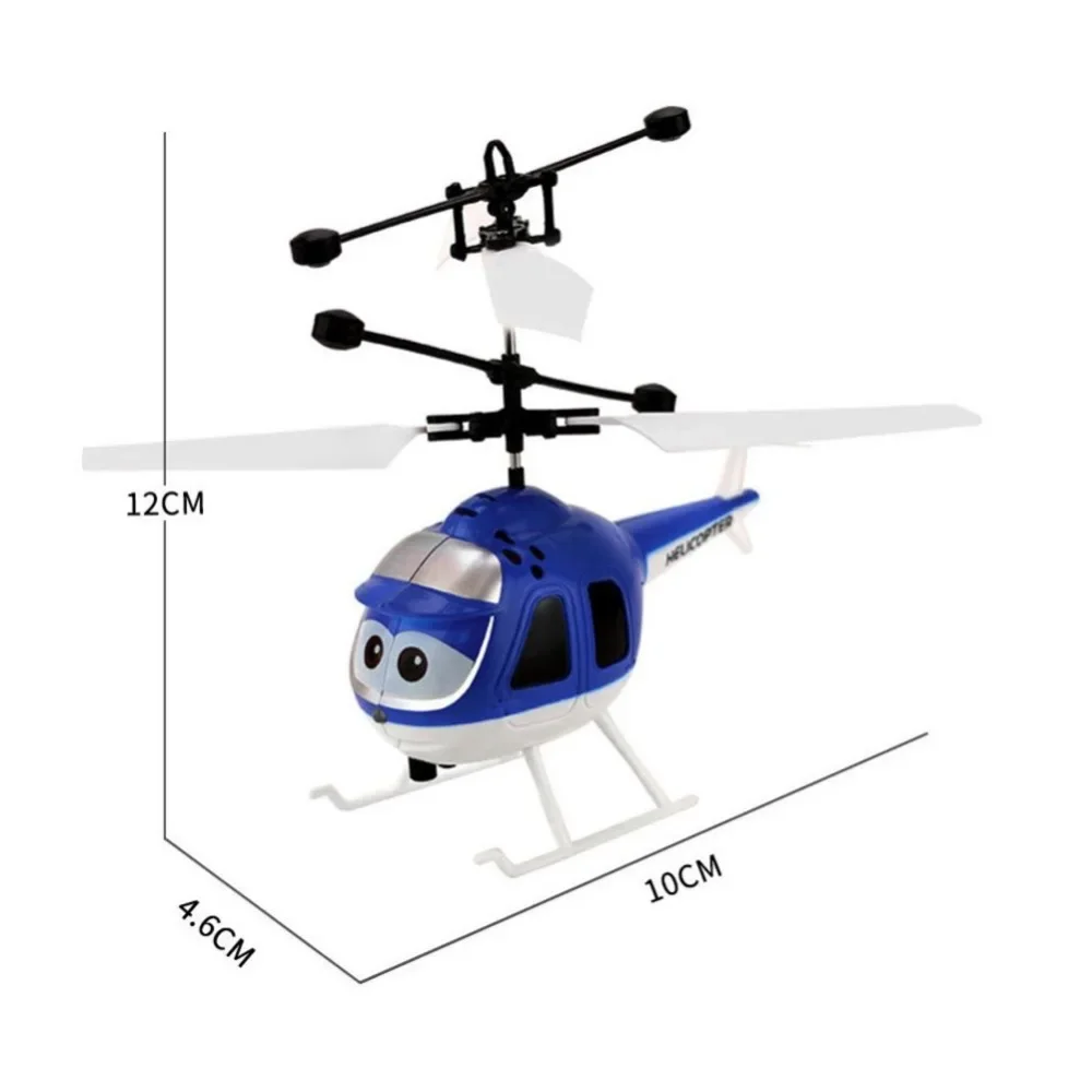 Hot Sale Mini Infrared Sensor Helicopter Aircraft 3D Gyro Helicoptero Electric Micro Helicopter Birthday Toy Gift for Kid#257747