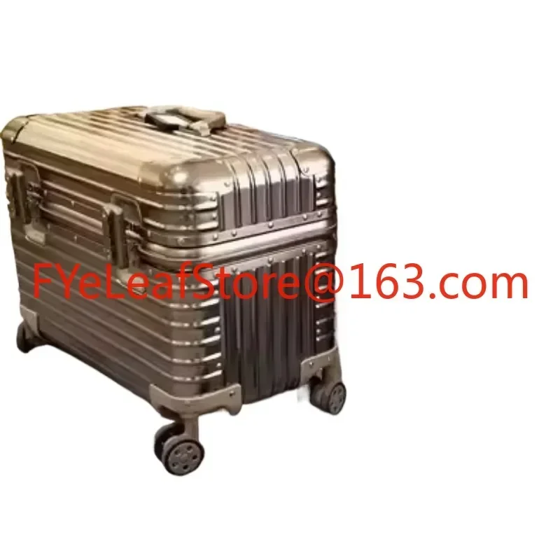 Travel Bags Business Carry On Aluminium Pilot Case Luggage Suitcases Trolley Pilot Case.