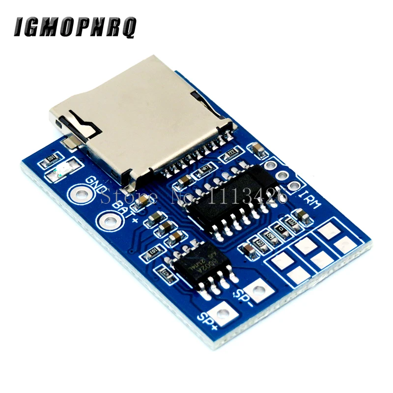 GPD2846A TF Card MP3 Decoder Board 2W Amplifier Module for Arduino GM Power Supply Module