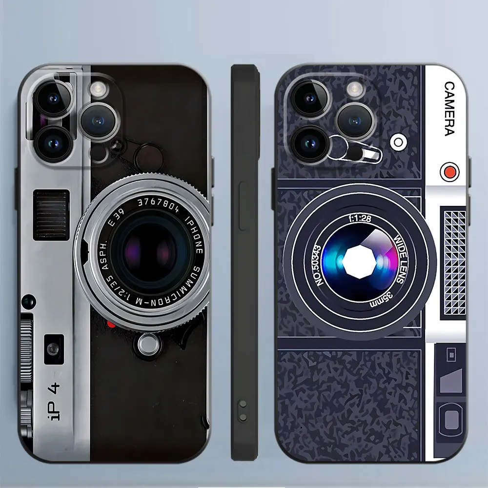 Retre Camera Phone Case for Motorola Moto One Fusion Plus Edge 30 Neo Edge 20 Pro G200 5G Edge 40 Pro G9 Plus Cover