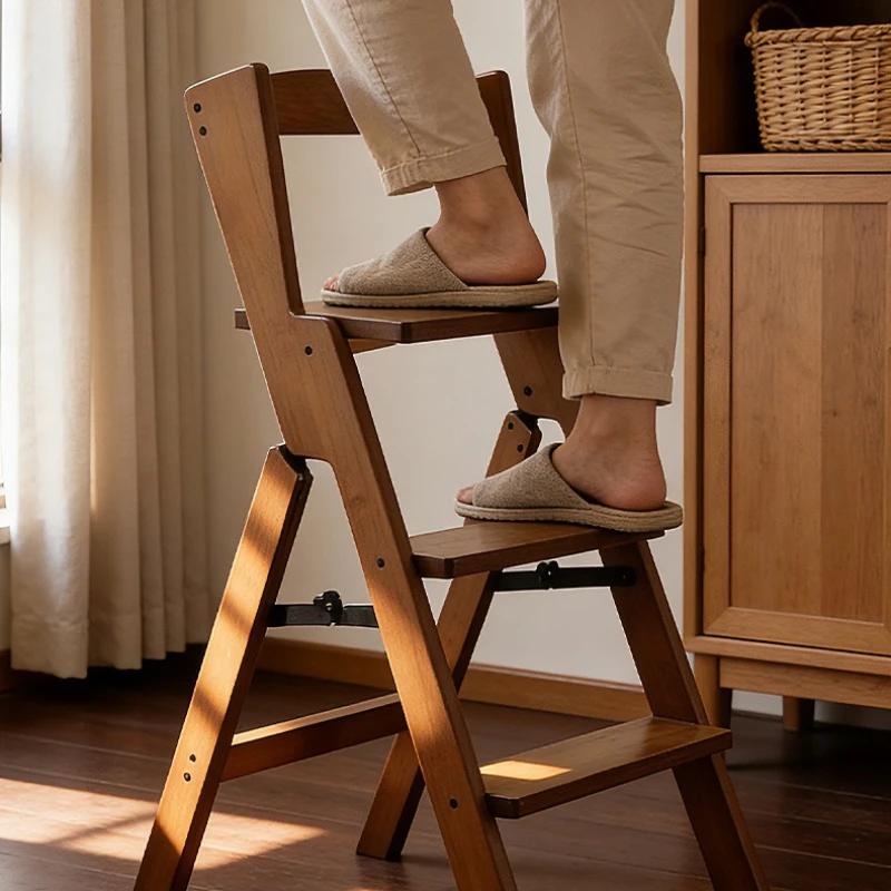 

Firm Foldable multifunctional ladder stool household climbing ladder stool dual-purpose kitchen climbing stool thickened