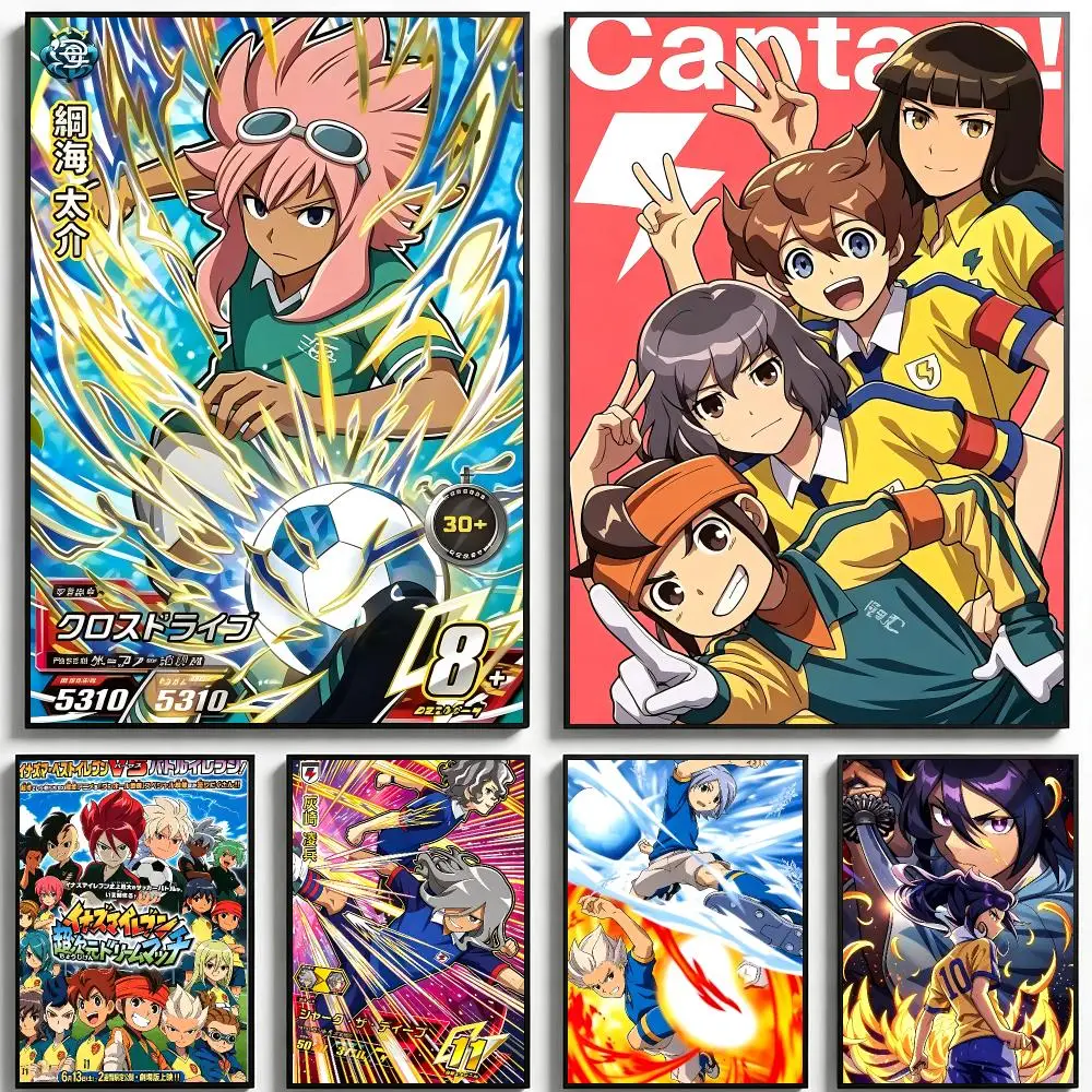 Anime Inazuma Eleven Poster Poster HD Printing Fresh Elegant Style Wall Art Home Decor For Living Room Bedroom Gift