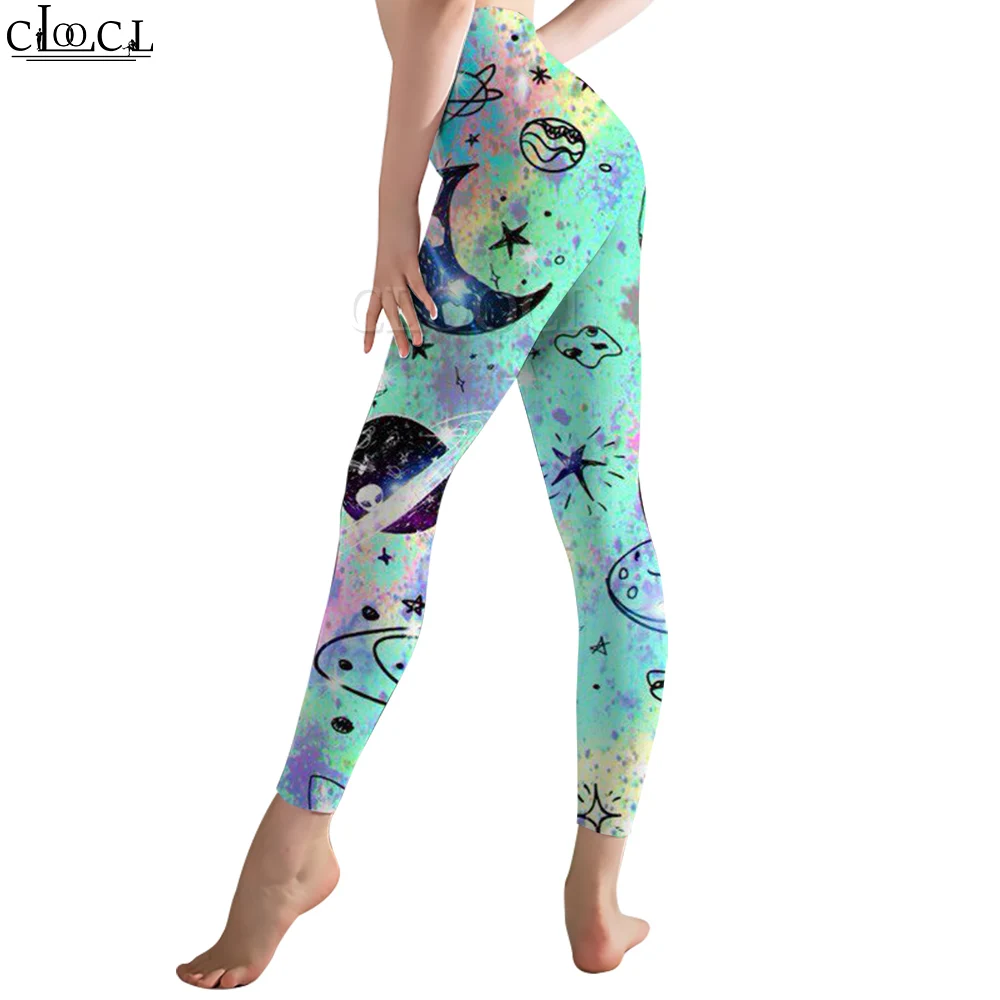 CLOOCL-mallas Y2k para mujer, pantalones de Yoga de Hip Hop, pantalones de tendencia para correr, pantalones deportivos diarios para mujer, mallas de calle, mallas de discoteca