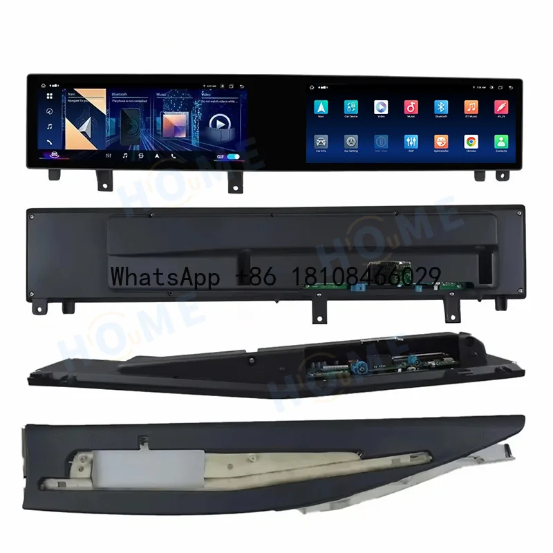 

21" Dual Screen Car Multimedia Radio GPS Navigation for BMW 5 Series F10 F11 X5 F15 X6 F16 Wireless Carplay Android 13 Auto