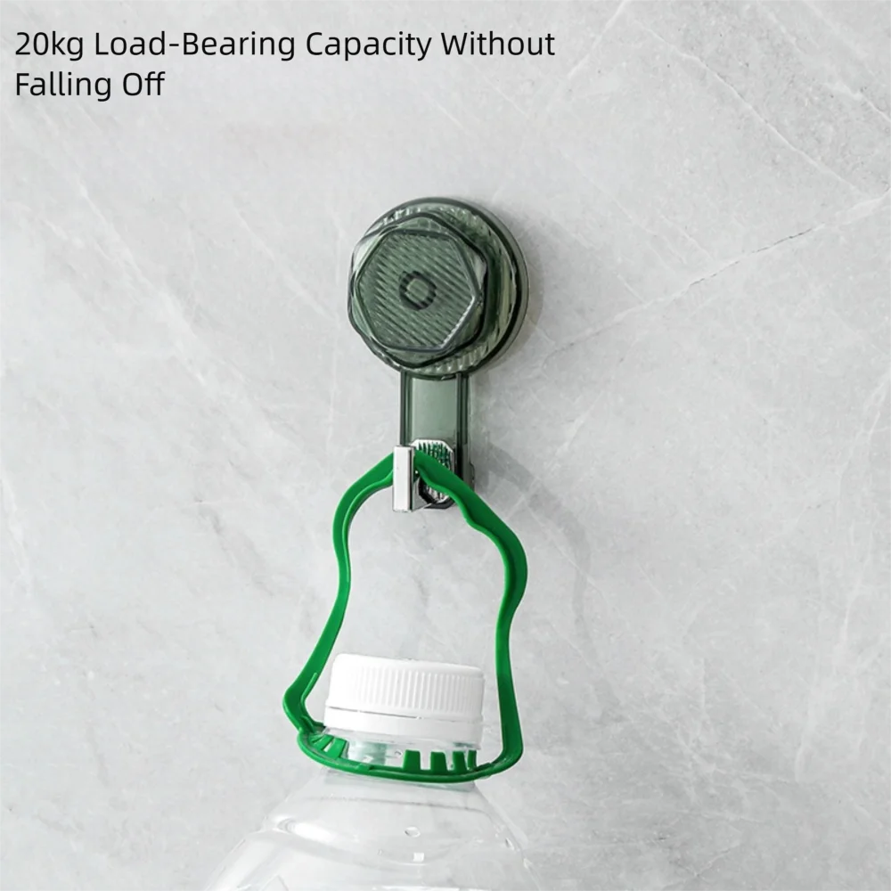 High Quality Punch Free Suction Cup Hook Removable Reusable Storage Rack Waterproof Multifunctional Hanger Hook Bathroom