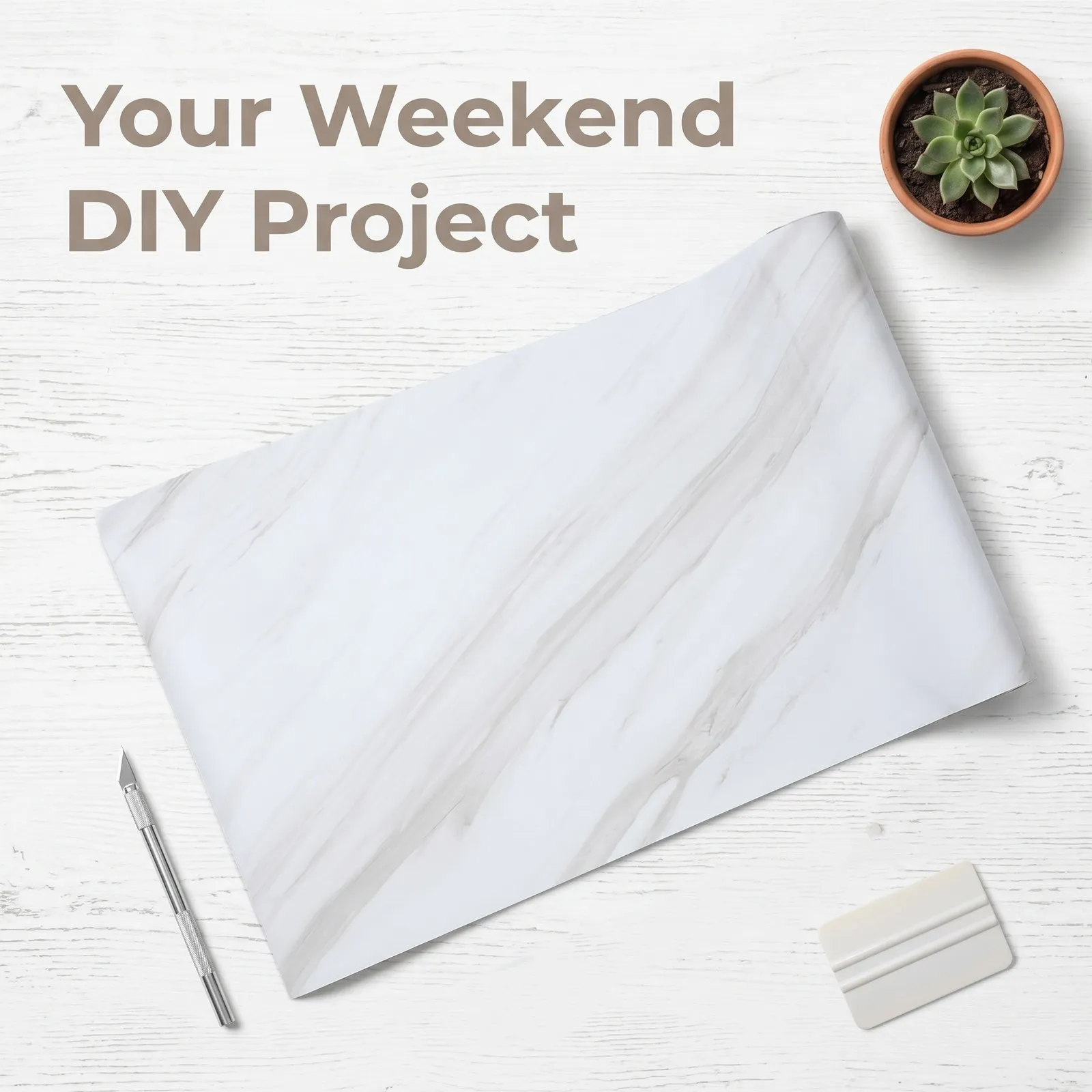 Kitchen Oil Proof Wallpaper Marble Peel and Stick Heat-Resistant Waterproof Self-Adhesive Backsplash Protector for Cabinets