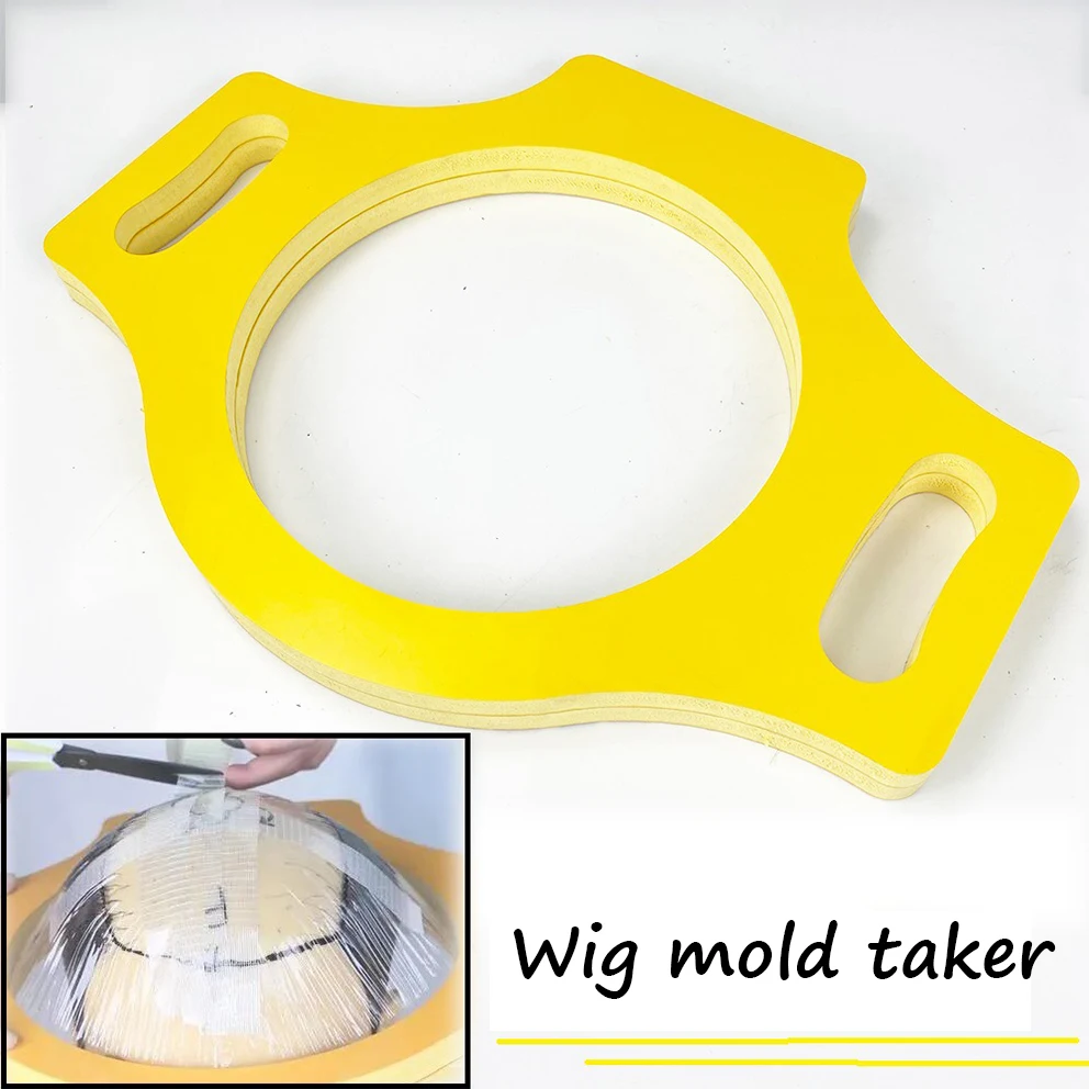 Wig 3D head mold taker weaving hair replacement block fixed mold taker artifact seamless baldness hair replacement equipment