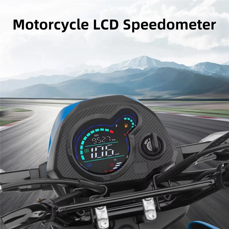 

Efficient Universal Motorcycle Digital Speedometer LCD Odometer Speed Meter For Honda Navi 110 Navi110 Digital Motor Dashboard
