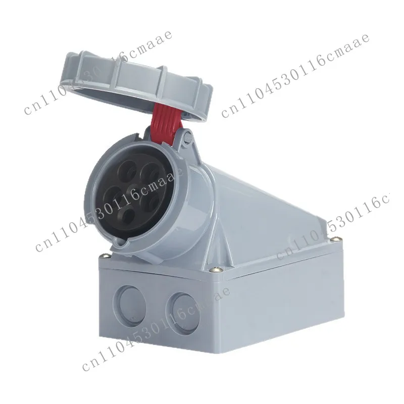 IP67 Plug 3-core 4-wire 5-hole 63A125A Docking Connector with High Power