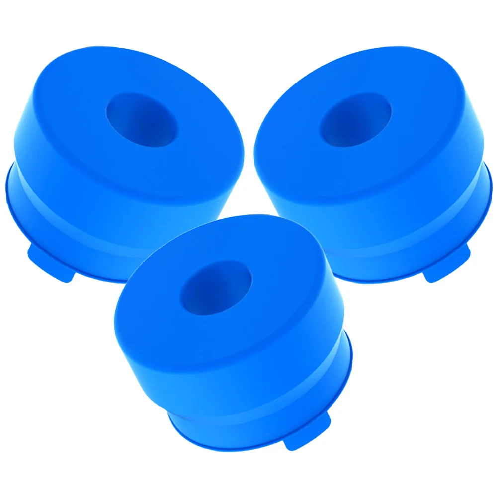 3 قطعة سيليكون قابلة لإعادة الاستخدام إبريق الماء ختم يغطي سيليكون دلو الماء يغطي دلو قبعات جالون إبريق الأختام زجاجة القمم #3