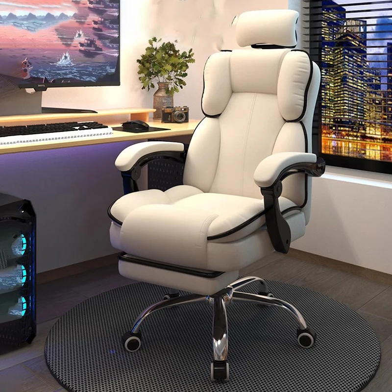 

Luxury Armrest Office Chair Support Comfortable Nordic Modern Gaming Chair Ergonomic Pillow Chaise De Jeux Gaming Furniture