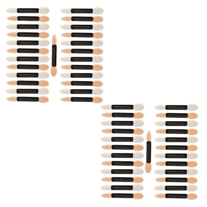 12 قطعة مسمار مرآة مسحوق فرش مزدوجة الوجهين عينيه قضيب المتاح الإسفنج فرش عدة ماكياج مستلزمات التجميل #6