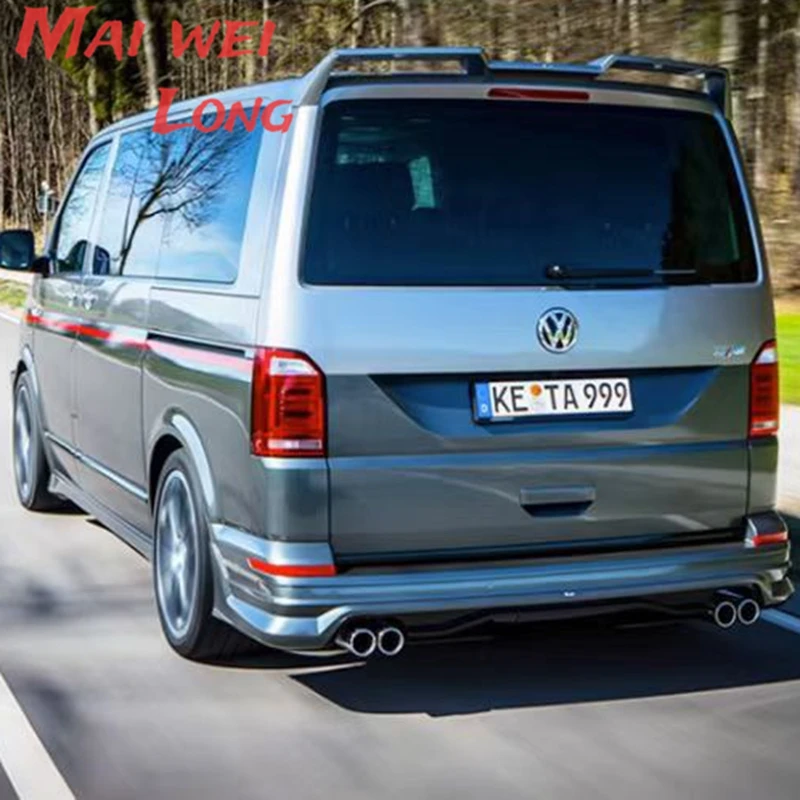 

Спойлер для Volkswagen Multivan T6 MPV, задний спойлер на крышу, окно, крыло 2015-2019, материал ABS, грунтовка и цвет краски для выпечки