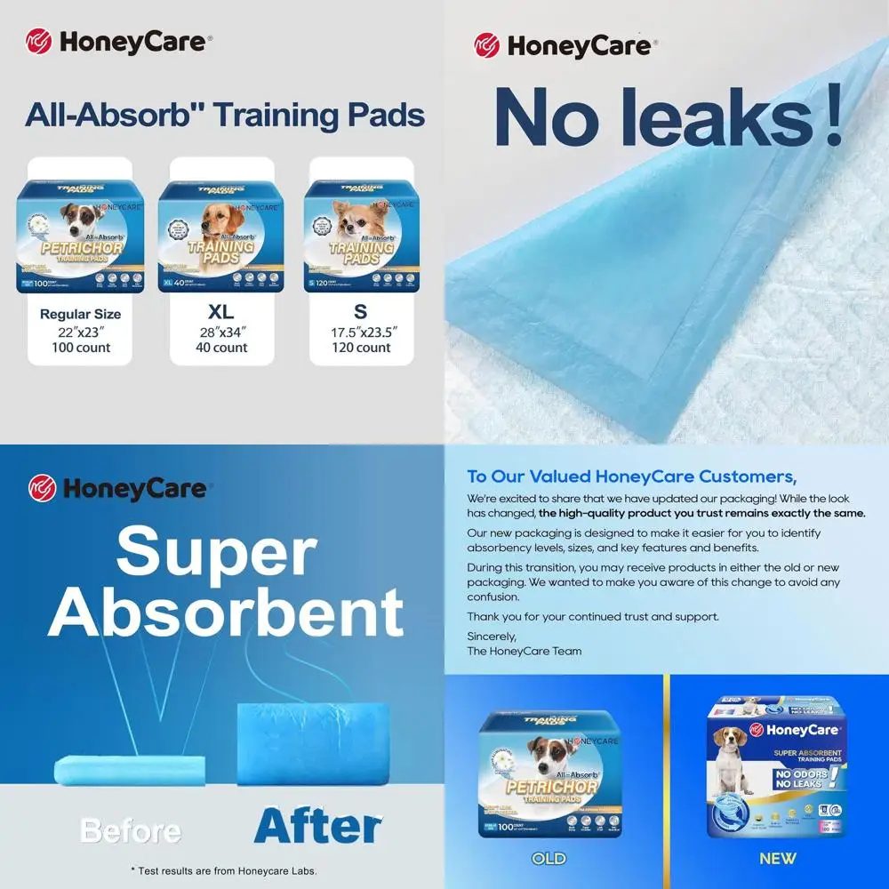 

All-Absorb A07 Bulk Packaging Training Pads, Blue, Large - 22" x 23" 200ct