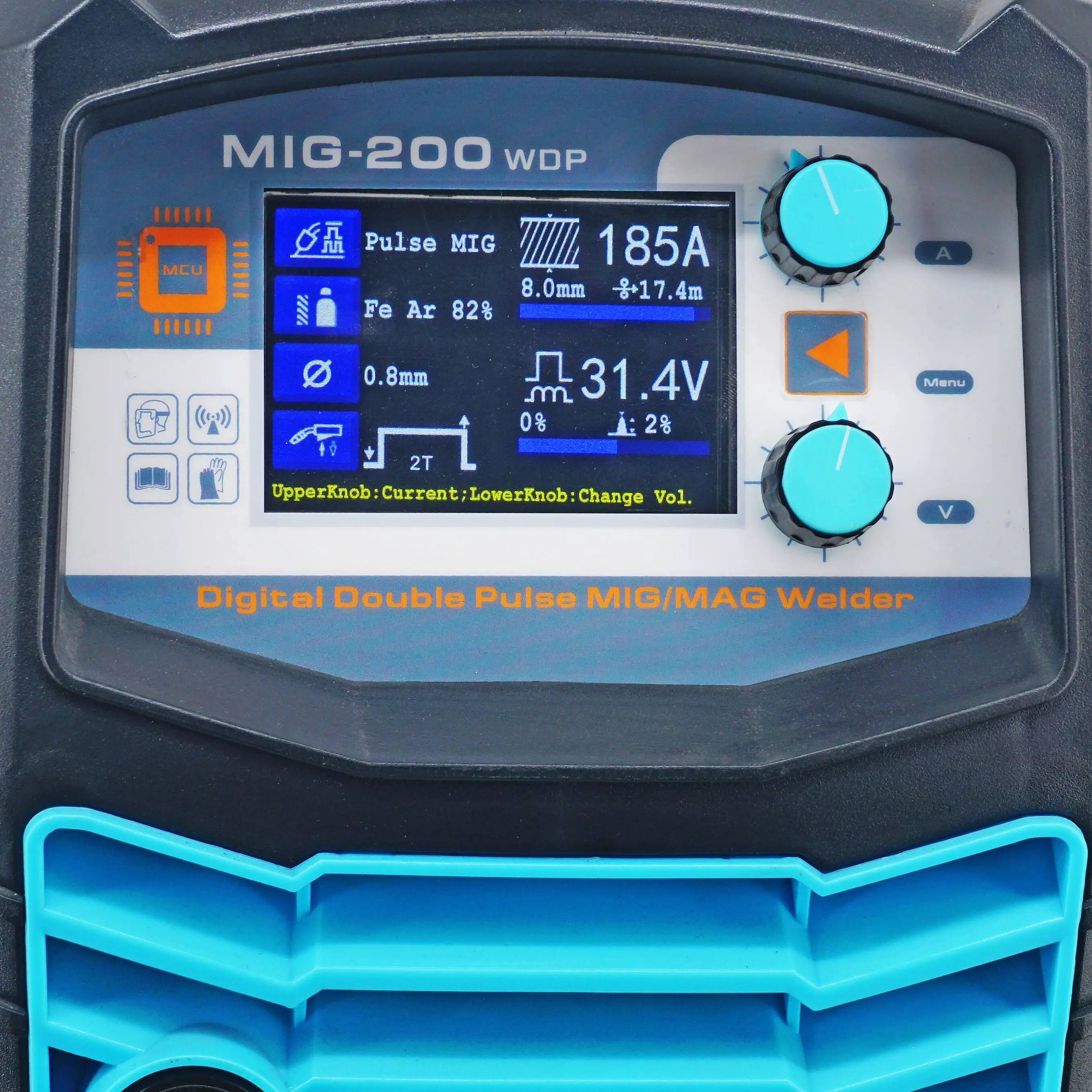 mig 250 double pulse welder