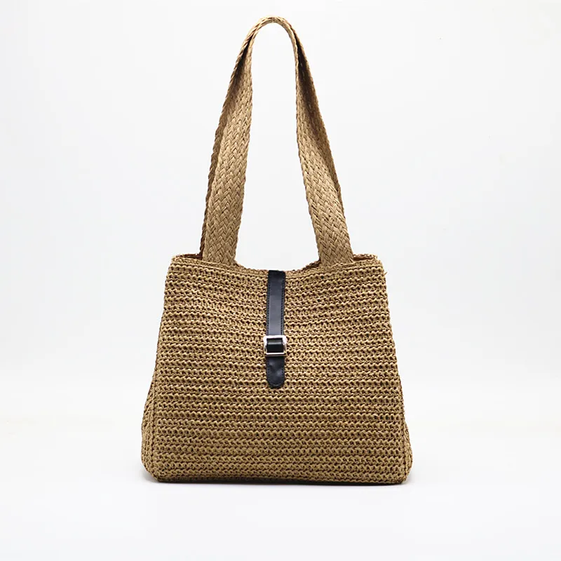 

Spring/Summer New Knitted Grass Bag with Western Style, Retro and Versatile Beach Style, Personalized Crossbody Bag