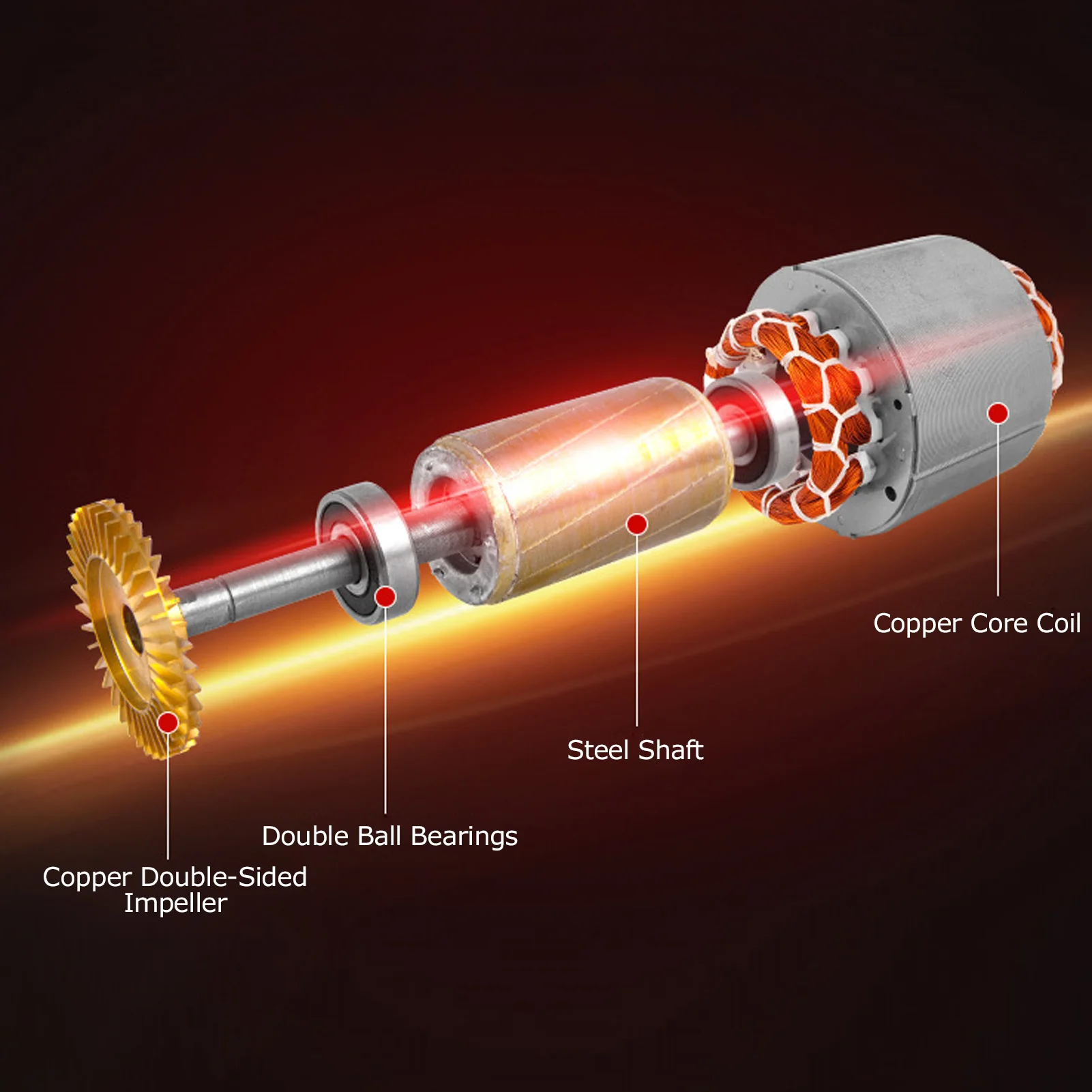 Pompa booster Kit pompa di alimentazione scaldabagno per doccia domestica piccola automatica 100W‐100 Pompa scaldabagno Piccola pompa booster