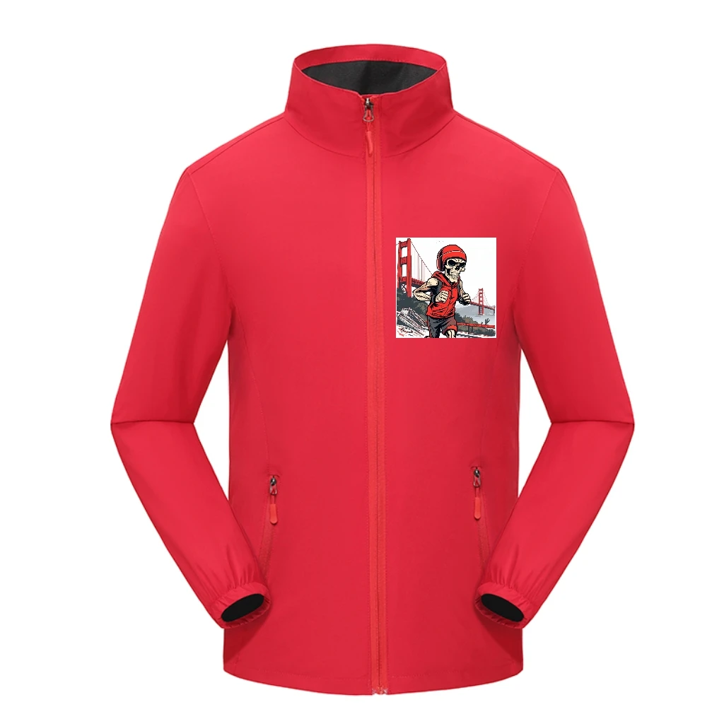 Pdmcms Personalized Creative Custom Picture Jacket Can Be Customized Men's Jacket Windproof Warm Waterproof Sportswear
