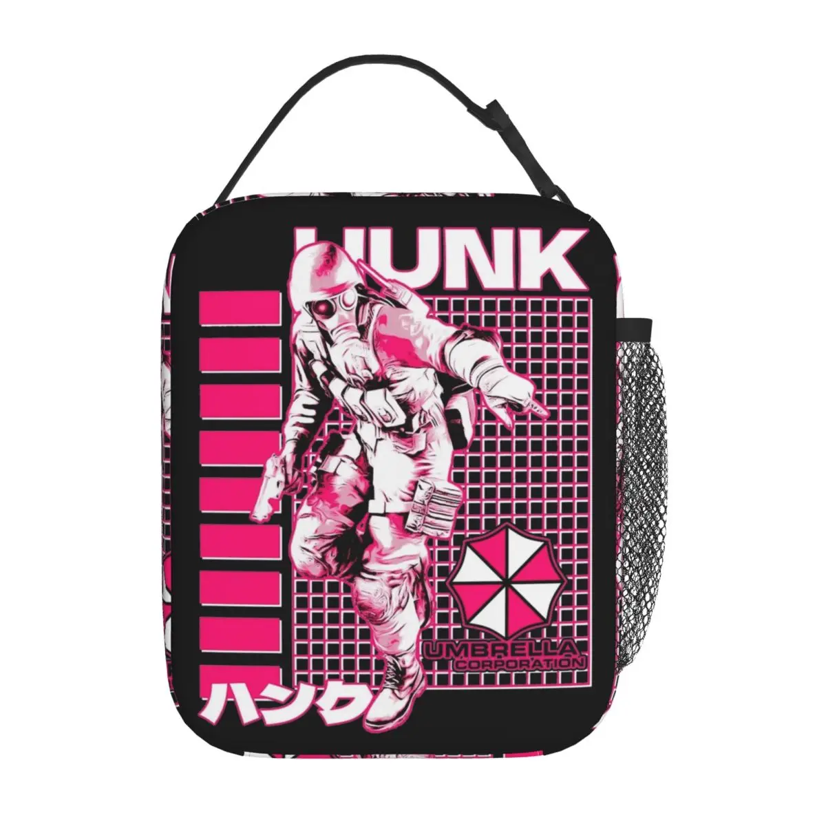 

Hunk Residents Evils Insulated Lunch Bags Thermal Bag Meal Container Large Tote Lunch Box for Men Women Office Picnic