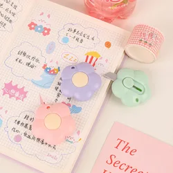 1Pc Mini Practical Utility Knives Cute Flowers Paper Cutter Retractable Envelopes Opener Portable Pocket Knife Office Supplies