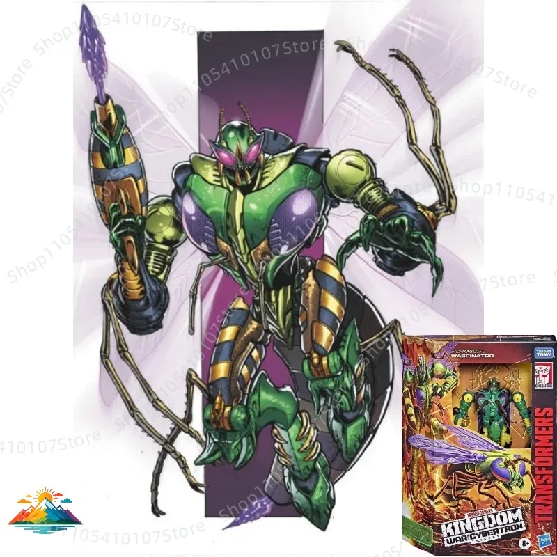

В НАЛИЧИИ: Трансформируемые игрушки Hasbro War For Cybertron WFC-K34 Waspinator, фигурка робота, коллекционные игрушки, подарки, товары для хобби