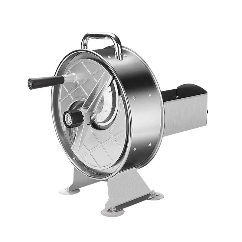 Stainless Steel Commercial Electric Vegetable Fruit Slicer Adjustable Thickness Automatic Potato Onion Slicing Machine