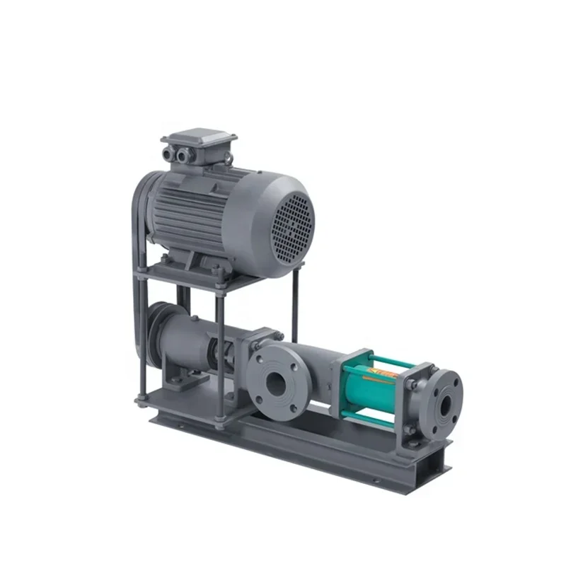 High Viscosity Sanitary Positive Displacement Micro Mono G Type Screw Pump for Filter Press Screw Pump-12