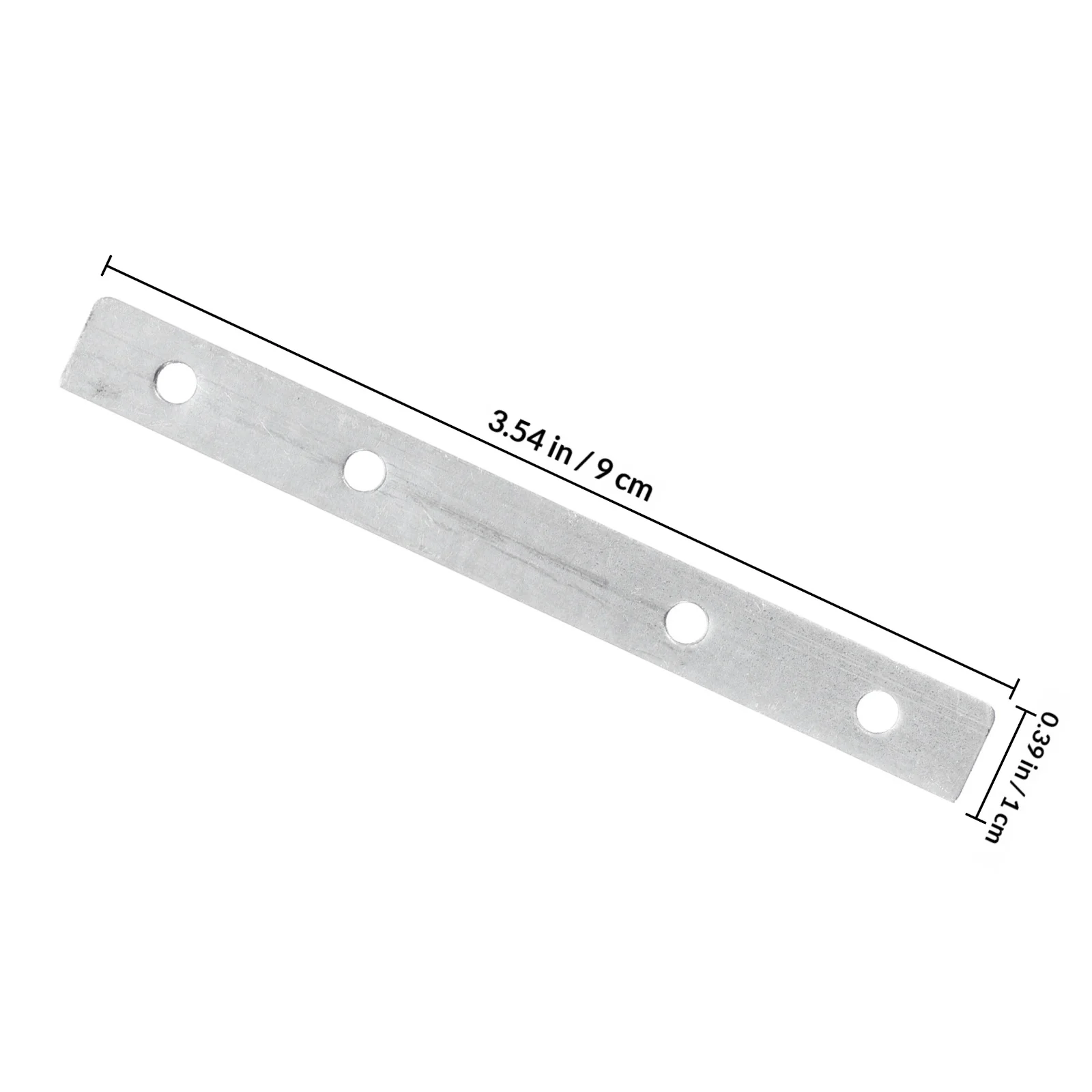 10pcs Metal Linear Light Connector For Office Lighting Fast Installation Stable Tilt Window Balance Pivot Bar Silver Corner Code