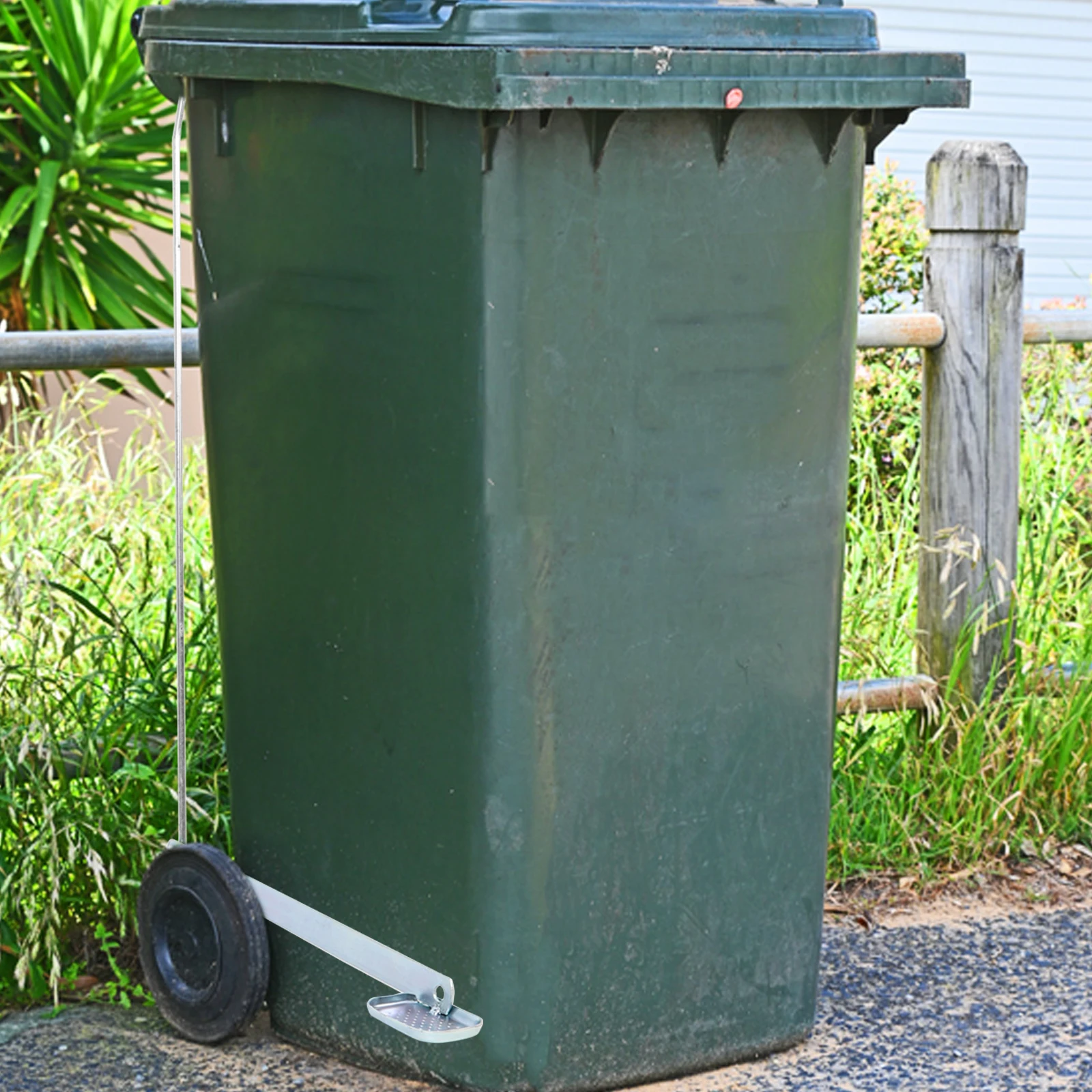 

Trash Can Pedal Part Metal Large 100L Outdoor Garbage Bin Replacement Supplies Tall Pedal Home Daily Use Accessories