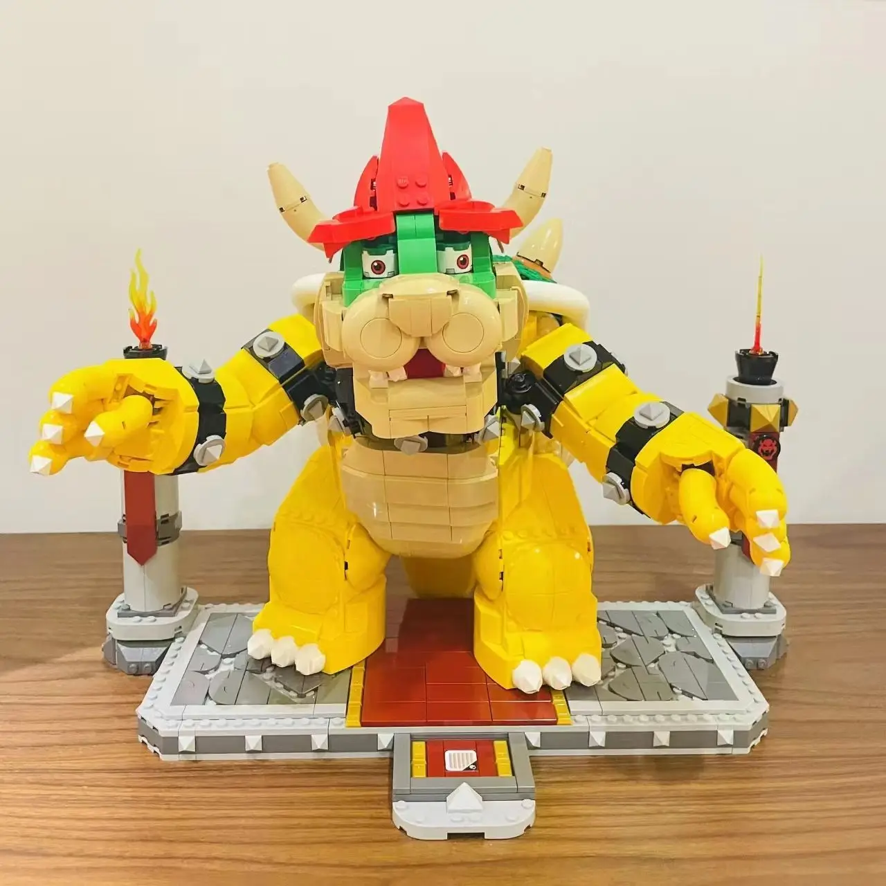 2807 STKS De Mighty Bowsered Bouwstenen Compatibel 71411 MOC Model Kit Bricks Speelgoed Voor Kerst En Verjaardagscadeautjes