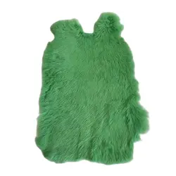 Real Dyed Rabbit Fur Skin Pelts