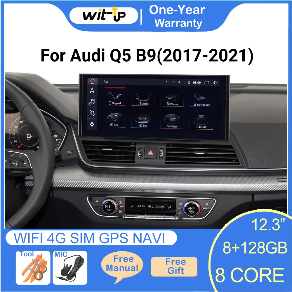 Wit-Up for Audi Q5 B9  2016-2021 12.3