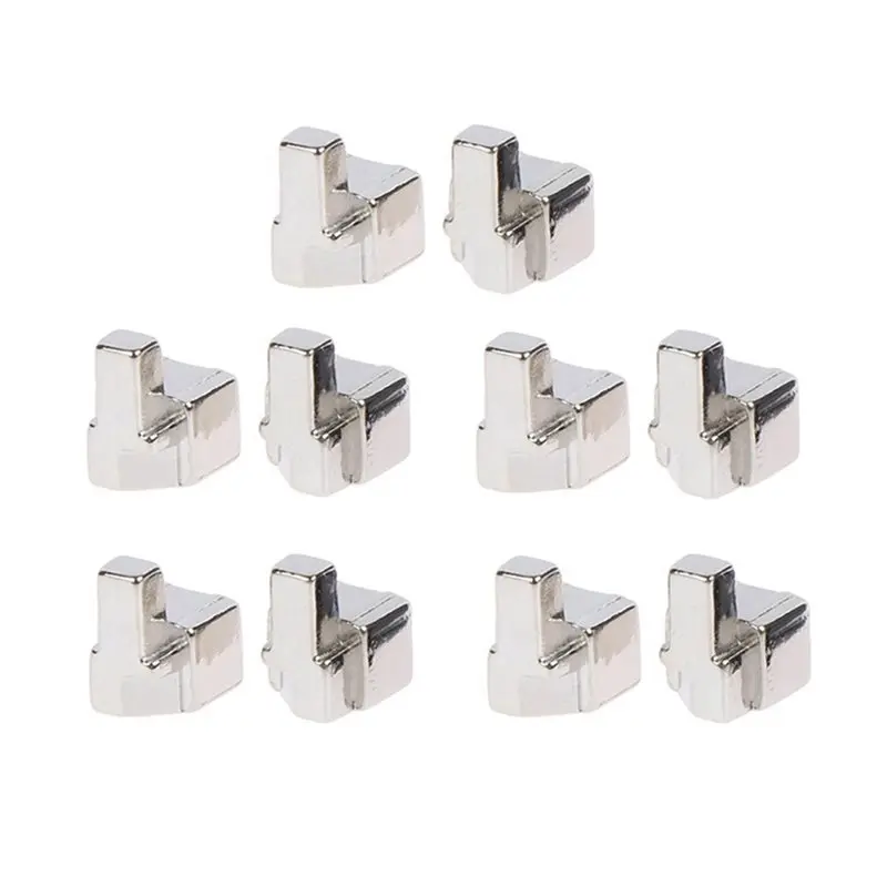 ABMF-25 Pairs Lock Buckle For Nintend Switch NS NX Joycon Replacement For Joy-Con Loose Repair Buckle Lock Silver