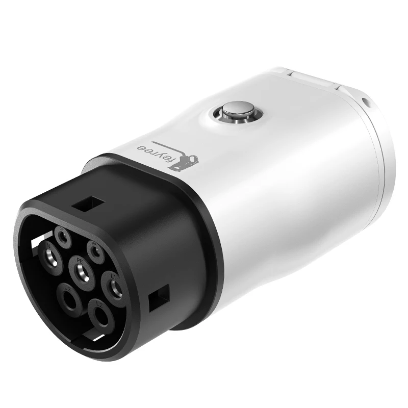 Adapter rozładowujący Feyree Type2 V2L do MG/Kia/Hyundai/chińskich pojazdów elektrycznych, konwerter mocy z pojazdu na urządzenie i wyłącznik bezpieczeństwa do kempingu. — 2