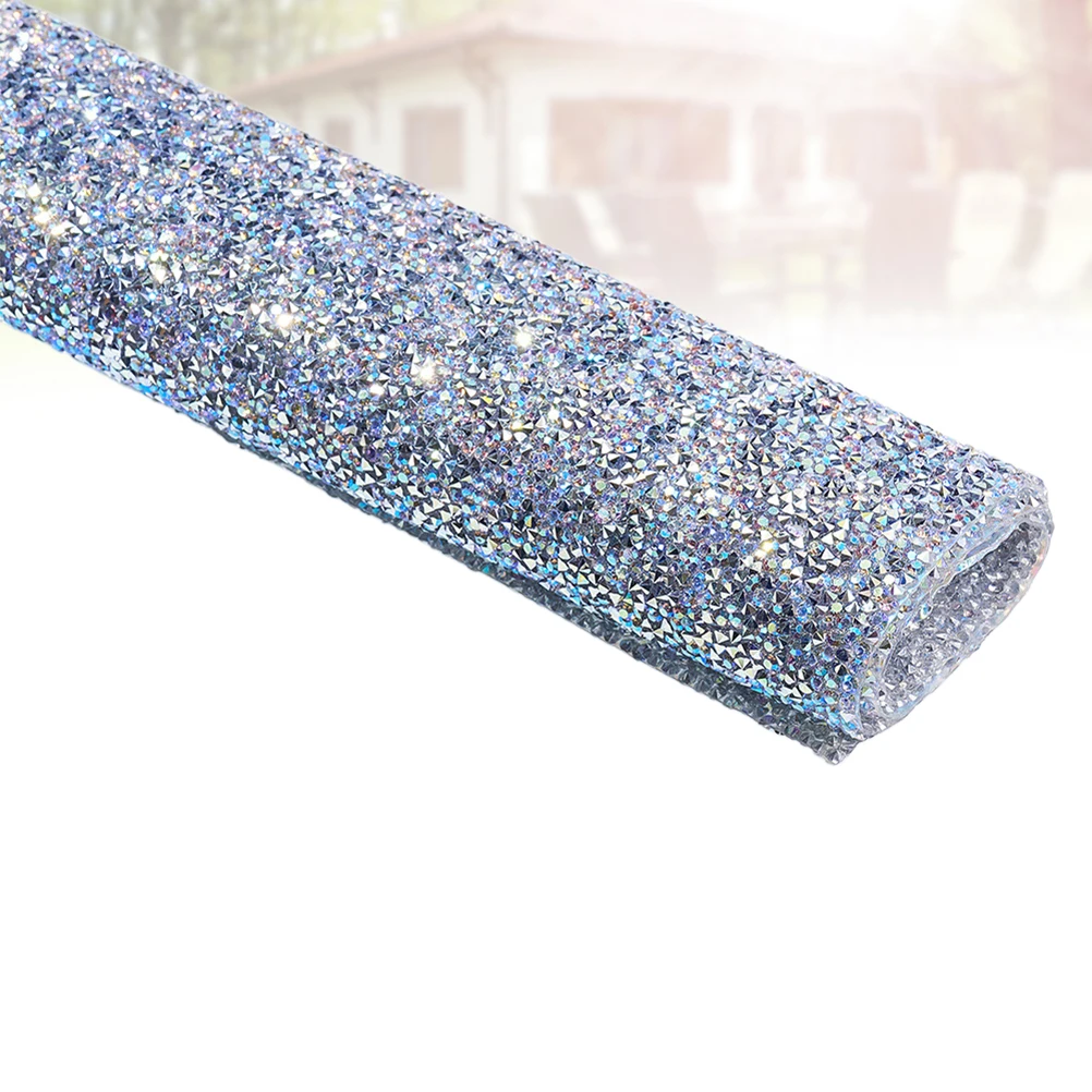 

Nail Art Rhinestone Table Mat Light Silver Shiny Decorative Cover for Professional Salon Home Manicure Tools Nail Mat