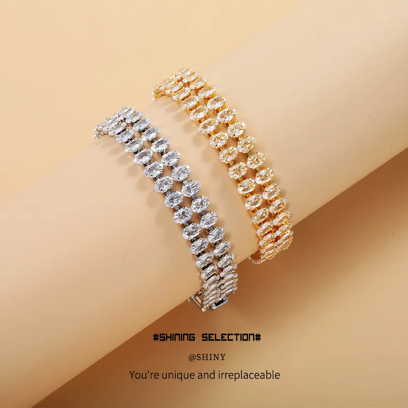 2026 New Fashionable, Exquisite and Elegant Bracelet, Double Row Women Give Gifts To Their Girlfriends and Girlfriends, Jewelry