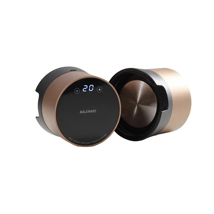 2026 Unique Espresso Supplies Custom Logo Adjustable Atmospheric Pressure Tampering Automatic Coffee Tampering 58.5mm