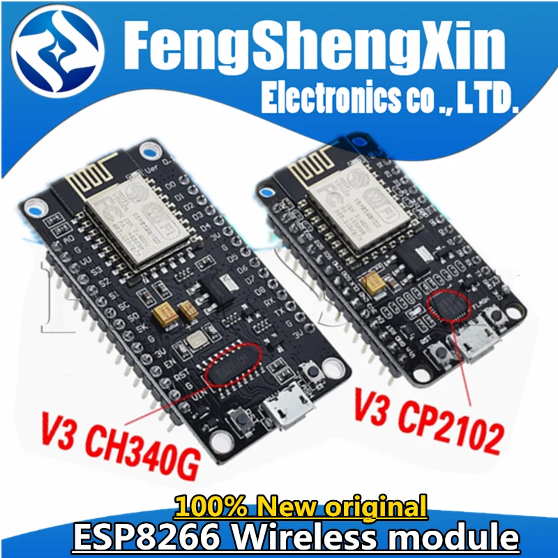 CH340G Wireless module NodeMcu 4M bytes Lua WIFI Internet of Things development board based ESP8266 ESP-12E for arduino CP2102
