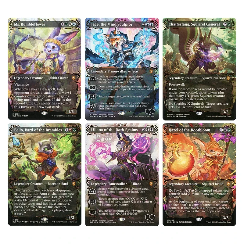 

Magic The Gatherings Storms Trading Card Game Diy Homemade Ms.bumbleflower Jace,the Mind Sculptor Collection Card Toys Gift